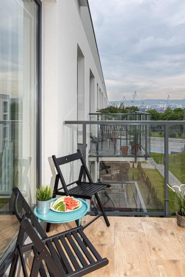Goma Rent Gdynia Nadmorskie Tarasy Z Widokiem Na Morze Luaran gambar